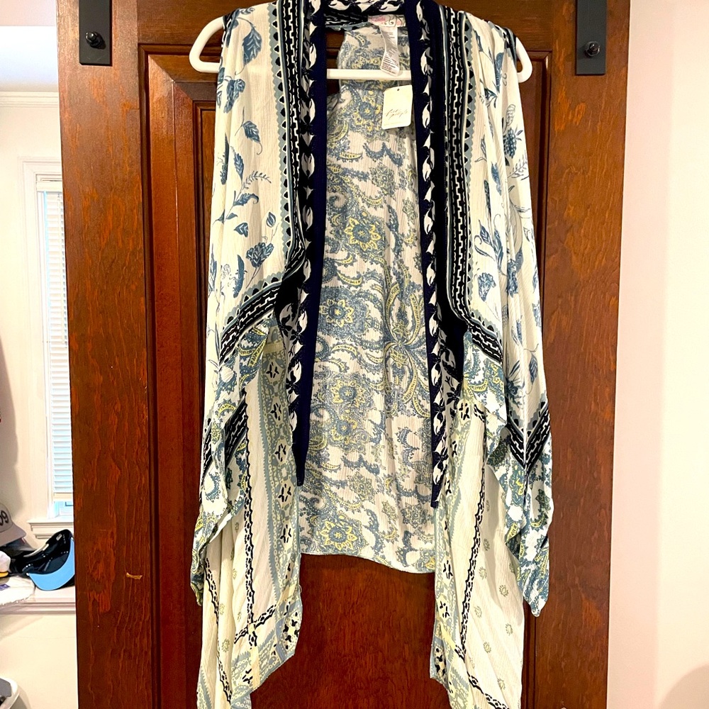 Free People sleeveless cardigan